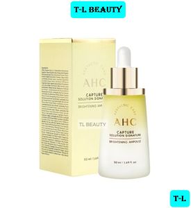 AHC Capture Solution Signature Brightening Ampoule - Tinh chất AHC Hàn Quốc cấp ẩm sáng da căng bóng cho da