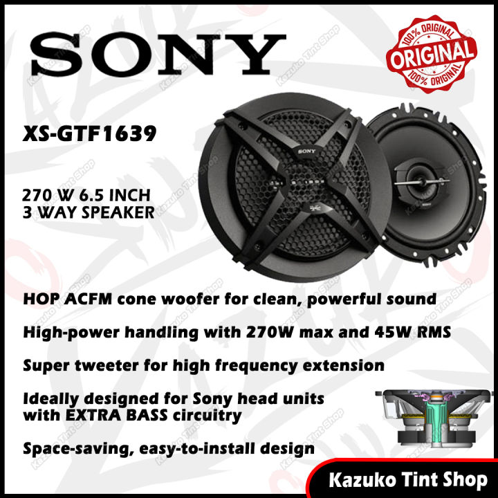 3 Way Speaker 100 Original Sony Car Speaker 4 / 5 / 6.5 Inch 3 Way