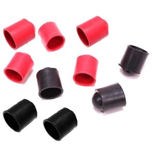 YOUSHI TOP Red Rubber Billiard Cue Bumpers Protective Case Shockproof Snooker Pool Cue Cue Tip Cover Billiards Cue Protector Snooker Protective Cover Cue Tip Cap