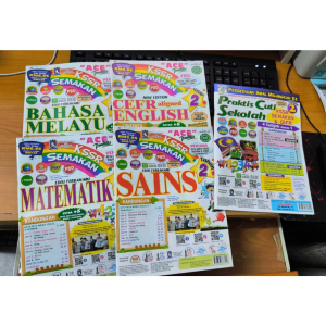 [5 in 1] Praktis Cuti Sekolah & ACE Praktis KSSR Semakan BM BI MT SC Tahun 2