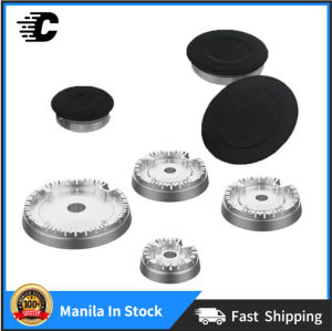 8PCS Thickened Gas Hob Elba Burner Replacement Parts Cooker & Oven Hob Gas Burner Crown & Flame Cap Cover Burner Gas Lagermania Stove Parts Only Accessories Combination