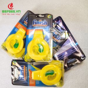 Tinh dầu khử mùi Finish Plus – Dùng cho máy rửa chén – Treo gọn – Ngăn mùi hôi ẩm mốc