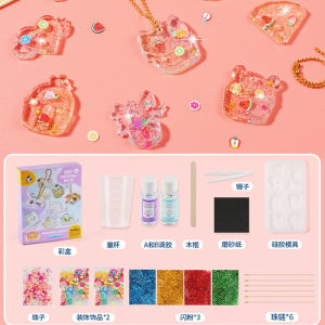 【Damaiii】COD ชุดงานประดิษฐ์เรซิน DIY สำหรับสาวๆ เครื่องประดับแฮนด์เมดสร้างสรรค์ เครื่องประดับกลิตเตอร์คริสตัล