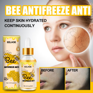 Eelhoe Nectar Anti Cracking Essence Bee Honey Skin Moisturizing Drops Bee Antifreeze Strengthen Skin Moisturizing Relieving Facial Care(30ml)