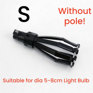 S/M/L LED Light Bulb Changer Pole and Bulb Changer Clamp High Ceiling Light Remover Tool