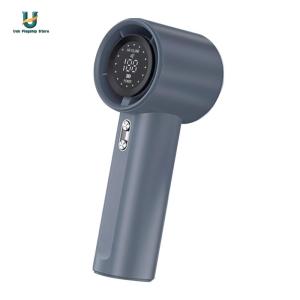 High Speed Fan 100 Speeds Handheld Turbo Fan USB Rechargeable Portable Turbo Fan Electric Cooling Fan for Outdoor Travel [Ueb Flagship Store]