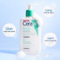 Cerave Foaming Facial Cleanser Niacinamide Oil Control Glycerin Moisturizing For Normal To Oily Skin 236ml. 