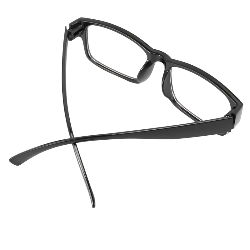 Black Rectangle Plastic Frame Clear Lens Glasses Lazada PH