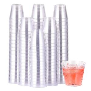 50ML Mini Plastic Dessert Cups Wedding Jelly Dessert Glasses Shot Cups Disposable Aviation Cups