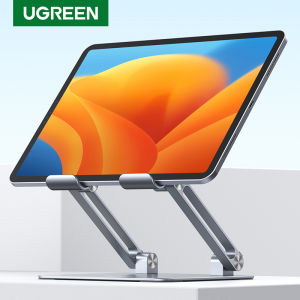 UGREEN Tablet Phone Stand Aluminum iPad Stand For iPad Pro iPhone Xiaomi Tablet Support Laptop Stand Phone Holder Tablet Stand2026