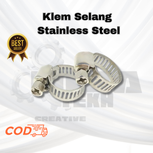 Klem Selang Stainless Steel Hose Clamp 5/8 inch