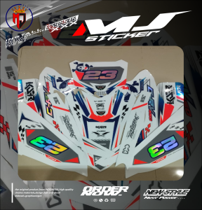 0011 DECAL CRF 450 FULL BODY DESAIN KEREN BEBAS COSTUM