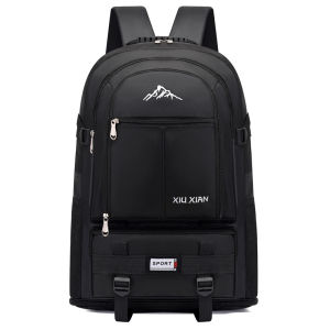 💥พร้อมส่ง ในไทย ถูกที่สุด💥กระเป๋าเป้เดินทาง แบบสะพายหลัง เดินเขา กันน้ำได้ ใส่ของได้เยอะ บรรจุ 65 ลิตร