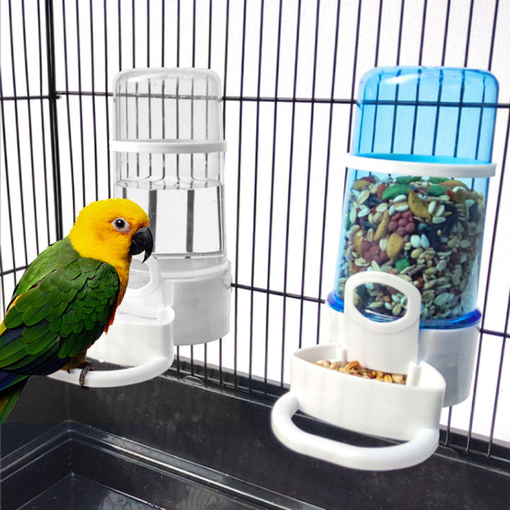 Bird Water Drinker Feeder Waterer with Clip Pet Bird Supplies