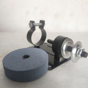 Dudukan Mesin Bor Tangan Drat Panjang Ubah Bor Jadi Mesin Asah Poles Bracket Stand Sudah Termasuk Mata Poles Dan Arbor