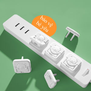 Bịt ổ điện cao cấp cho bé hình chú gấu