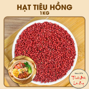 Hạt tiêu hồng 1kg hoa tiêu Tứ Xuyên cay tê tiêu chín đỏ thơm sạch - Lãn Ông