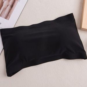 OK Bra Korean Style Comfortable Underwear Ice Silk Material Bra Ladies Non-slip Soft Breast Wrap