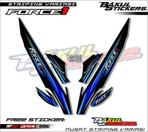 STRIPING VARIASI YAMAHA VEGA FORCE /STICKER LIST MOTOR YAMAHA VEGA FORCE