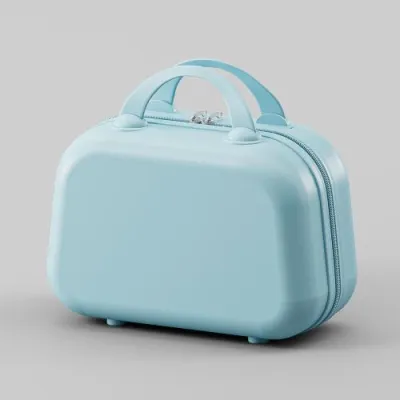 Tas Kosmetik Hardcase PC Mini Beauty Case Tempat Make Up Kotak Kosmetik Premium