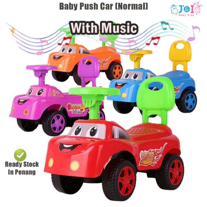 Wheels Ride On Toy Car With Music, kids Push Car, Baby Push car, Push  Baby Car with Music, Kereta Mainan Budak - Main Image