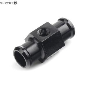 SHPYHT✨ Black Water Temperature Gauge Radiator Temperature Water Temperature Connector Pipe Sensor 16MM 18MM 20MM 22MM Hose Adapter