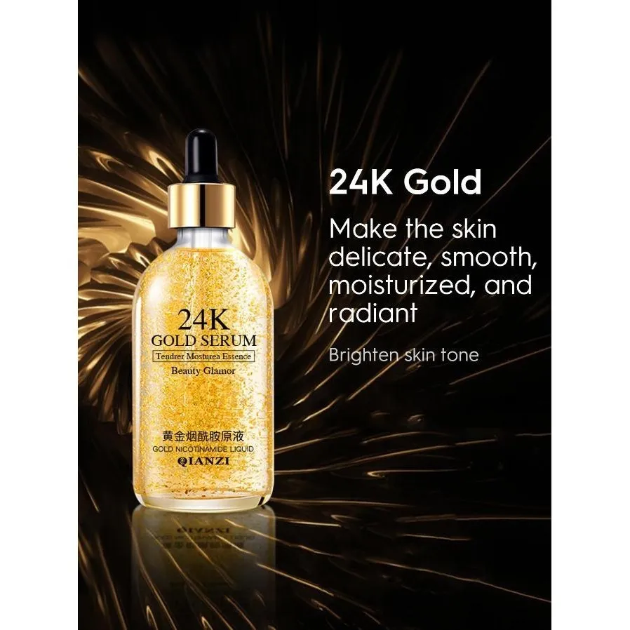 24K Gold Serum Anti Wrinkle Essence Niacinamide Repair Anti