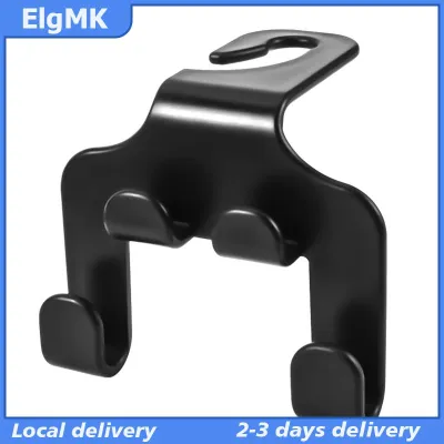 ElgMK Ghế Xe Tựa Đầu Móc Móc Móc Treo Lưu Trữ Màu Đen Tổ Chức Phổ Quát Cho Túi Xách Ví Áo Phù Hợp Phổ Quát Xe Chủ Xe