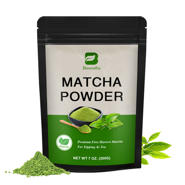 BEWORTHS Organic Premium Ceremonial Grade Matcha Green Tea Powder ...