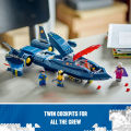 LEGO Super Heroes Marvel 76281 X-Men X-Jet (359 Pieces). 