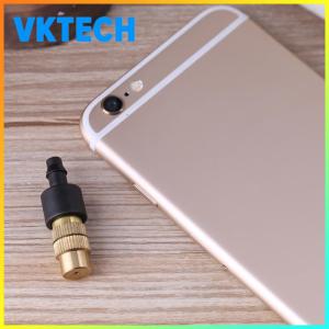 ชุดหัวสปริงเกลอร์สนาม 10 ชิ้น ทองเหลืองคุณภาพสูง สำหรับรดน้ำสนามและฟาร์ม ปรับการฉีดน้ำได้ตามต้องการ