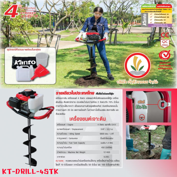 6 อันดับ เครื่องเจาะดินยอดนิยมและคุ้มค่าที่สุด ปี 2025