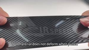 Carbon Fiber Pattern PPF Car Paint Protection Film Trim for Tesla Model Y Juniper 2025-up B-pillar Trunk light Film