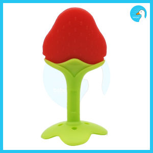 BebeCare! Full Silicone BabyTeether with stand Fruit Design BT0021