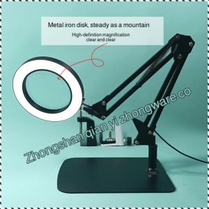Lighting Fixtures Eye-care Reading Led Repair Desk Lamp Fine Observation of Details Flexible Bracket Adjustment