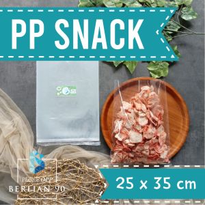 Plastik PP Snack 25 x 35 cm - Plastik PP Mika - Plastik PP Tebal 100 Micron/Plastuk Gula/Snack Murah