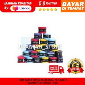 GRIP KARET YONEX HIGH QUALITY / RAKET BADMINTON YONEX - 1 pcs