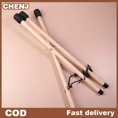 CHENJ 10-15 cụ gõ có thể điều chỉnh rắn gỗ tam giác trống đứng cho lưỡi thép & tay trống