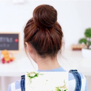 [ hàng loại 1 bao đẹp ] tóc giả nữ búi phồng cao cấp tóc búi dài tóc búi giả ( búi tỏi búi tròn )