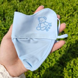 4-12 Years Old Dedicated Children Sunscreen Mask Summer Thin Style Ultraviolet-Proof Ice Silk Breathable Boys Girls Sunshade Mask