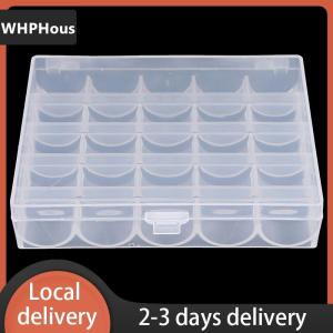 [COD] WHPHous Ship within 24 hours 25 36 Spools Bobbins Sewing Machine Empty Bobbin Case Organizer Storage Box