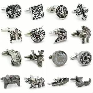 Music Series Men Fashion Cuff Links Musical Instrument Guitar Microphone Piano Violin Drum DJ Design Quality Brass Cufflinks