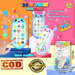 Mainan Anak Telepon Bayi Musik Suara SS 1770 - Handphone Bayi Musik Lucu
