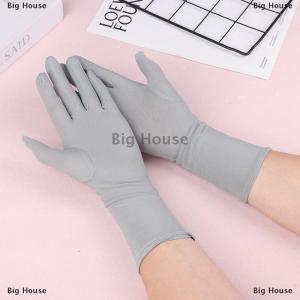 [COD] Big House ถุงมือสำหรับขับรถกันแดด1คู่ถุงมือยืดได้ป้องกันรังสียูวีถุงมือบางสำหรับฤดูใบไม้ผลิฤดูร้อน