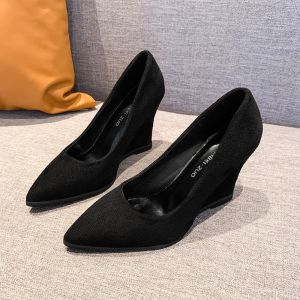Free Shipping Plus-Size Pointed-Toe Flats WomenS Shoes For Spring And Autumn With A Sophisticated And Elegant Design Featuring A Simple And Stylish Look Suitable For Professional And Work Settings