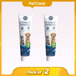 PetClear Dog Toothpaste Cat Toothpaste 120g | Chicken Flavor Dental Oral Care for Pets