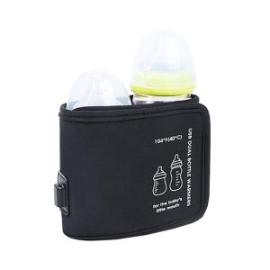 Fast Heating Baby Nursing Bottle Sleeve USB Travel Double Bottle Warmer Multifunctional Constant Temperature Cover Case
