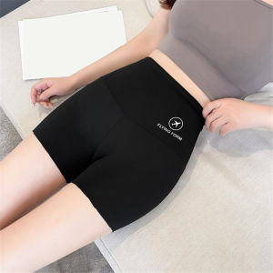 oobest 【จัดส่ง 2-3 วัน】กางเกง ขาสั้น รัดรูป running shorts women Three part shark pants airplane pants high waisted slim fit hip lifting yoga shorts leggings