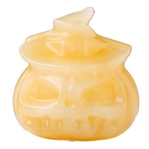 DXSFV Creative Crystal Pumpkin Figurine Pumpkin Shaped Handmade Mini Pumpkin Statue Crystal Pumpkin Ornaments Multicolored Natural Crystal Pumpkin Home Decor
