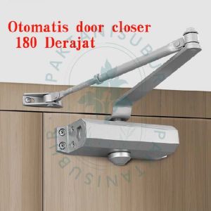 Otomatis Door Closer Penutup Pintu Otomatis Menahan 180 Derajat Non Hold Open Interkey Penahan